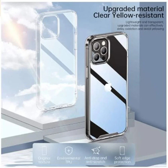 New Crystal Clear Case iPhone 12 Pro Max - Picture 1 of 12